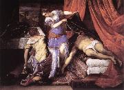 TINTORETTO, Jacopo Judith and Holofernes ar Spain oil painting artist